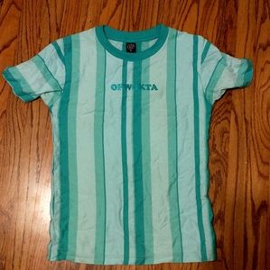 Odd Future Mint Stripped T-shirt